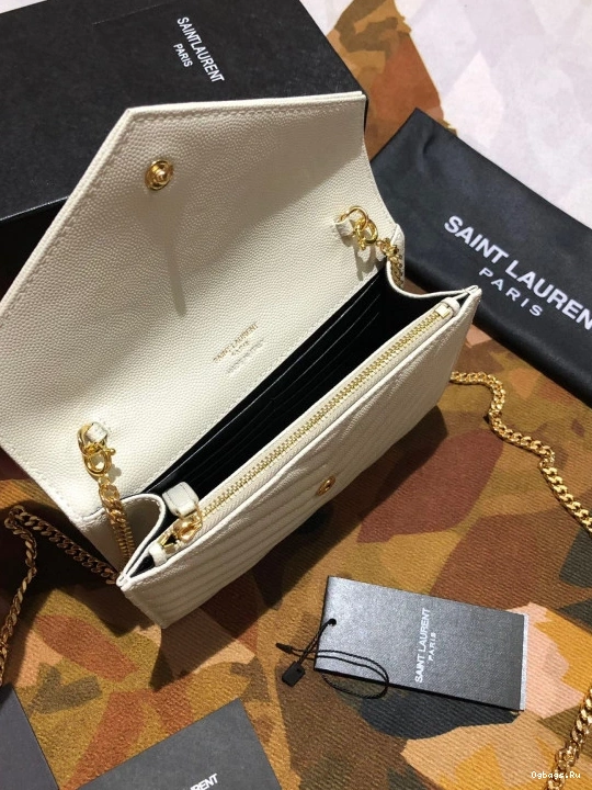 CHAIN WALLET CASSANDRE YSL MATELASSÉ 0808